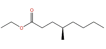 Ethyl (R)-4-methyloctanoate